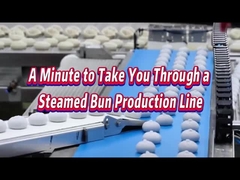 A Minute to Take You Through a Steamed Bun Production Line