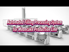 Mooncake production line pulp automatic processing system