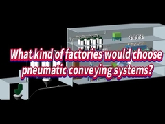What kind of factories would choose pheumatic conveying systems
