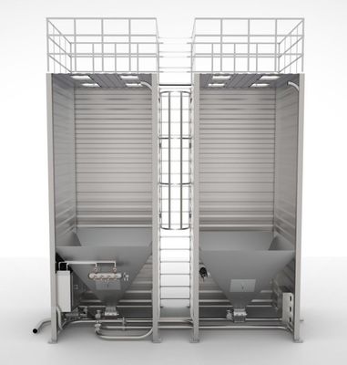 kopen Standaard patent materiaal silo explosiebestendige poeder silo voor chemische farmaceutische online manufacture