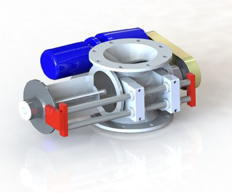 ซื้อ 30L Small Rotary Airlock Valve วัสดุควบคุมอากาศล็อค online manufacture