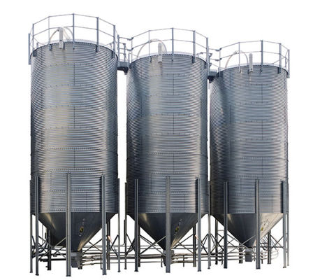 acheter Silos de matières premières galvanisées Silos en acier de 30 m pour le stockage du grain online manufacture
