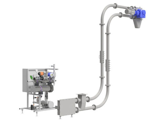 comprar Sistema de transporte tubular de velocidad ajustable para el manejo de materiales a granel online manufacture