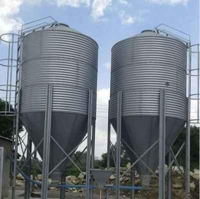 acheter Silos pour aliments de petite taille en acier galvanisé 1 tonne - 5000 tonnes Silos pour élevage de volailles online manufacture