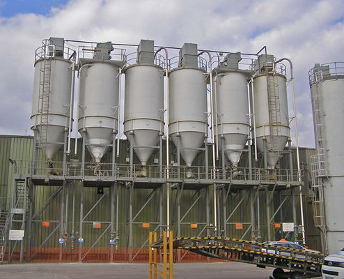10M Silos de matières premières à base de diabète 5000T Silos de stockage de matières en vrac