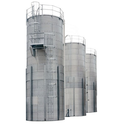 30 mètres de silo de matériaux 5000 tonnes de fourrage en vrac Silo de manutention de matériaux