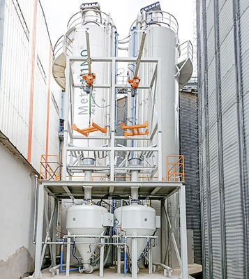 Dia 10m Silos de matériau avec fossé en acier Silos de farine pour boulangerie