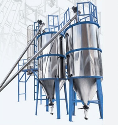 Matériau de base durable Silo 30 mètres de hauteur 1000 tonnes Silo galvanisé