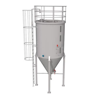 30 m de matériel de stockage de céréales coniques Silo Zone 3 Systèmes de silo de farine