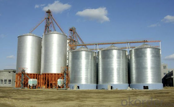 Galvanizli Çelik Konik Alt Silo Korozyona dayanıklı Malzeme Silo