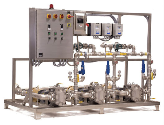Systèmes de distribution de liquide automatisés avec compteurs