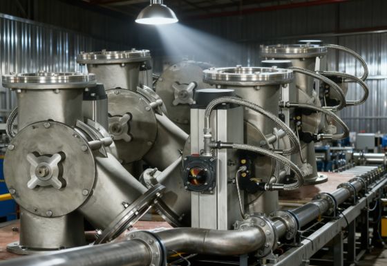 Industrial Efficiency Automatic Selector Valve with High Flow Rate and FCC Certification