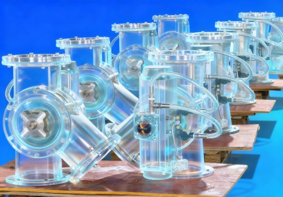 Industrial Automatic Flow Diverter with CE Certification and Maximum Temperature of 200°F
