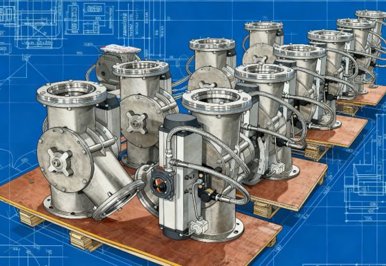 2-way Valve Position Automatic Diverter Valve for Industrial/Commercial Applications Threaded Connection Type